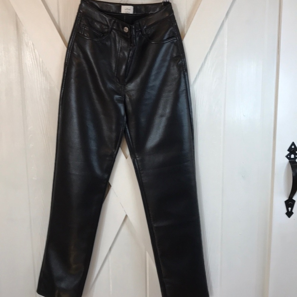 Wilfred Faux Leather Pant